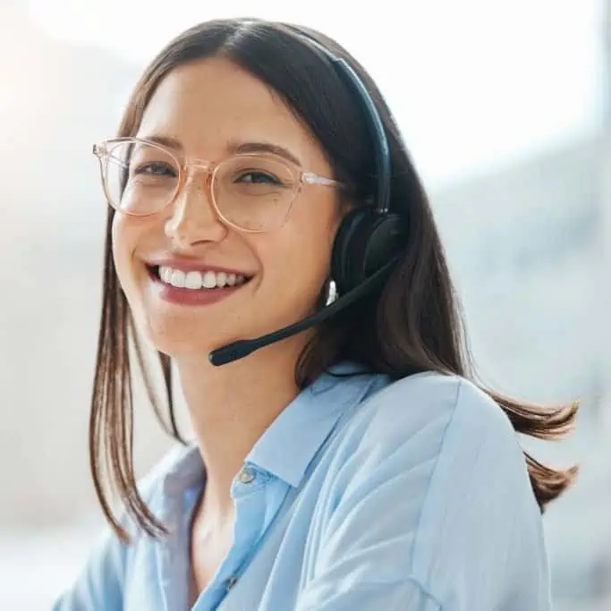 Female Call Center Agent