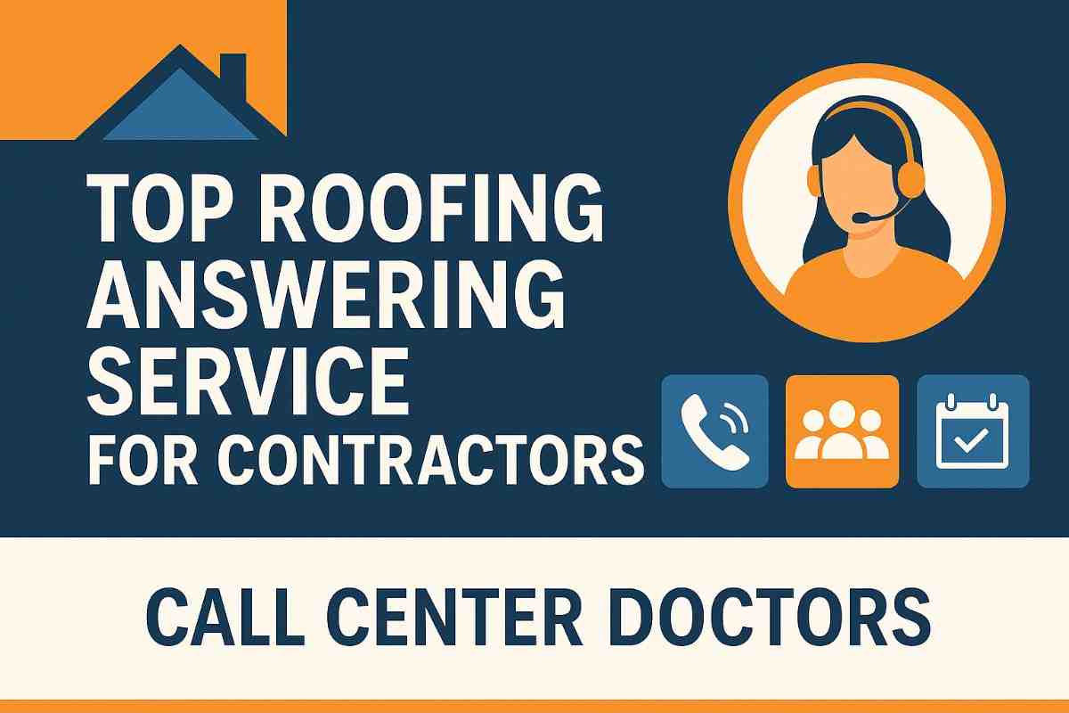 Top Roofing Answering Service For Contractors | Call Center Doctors